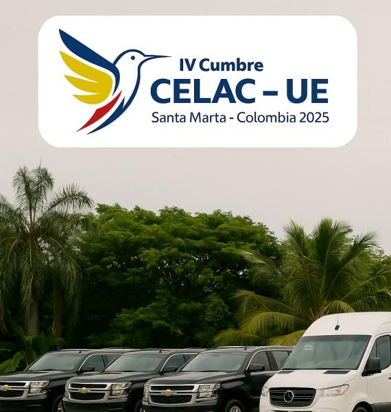 Flota ejecutiva DSG en aeropuerto de Santa Marta